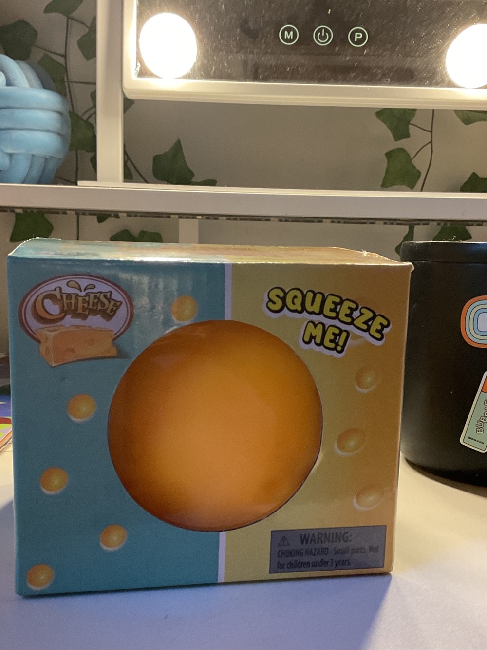 Squeezy JUMBO CHEESE Me Stress Ball Toy - Kids Toys
